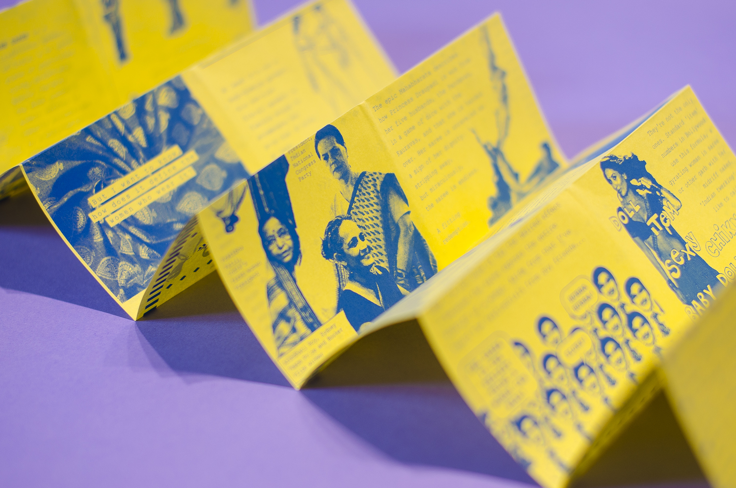 Zines in unconventional/unique format Toronto Zine Library